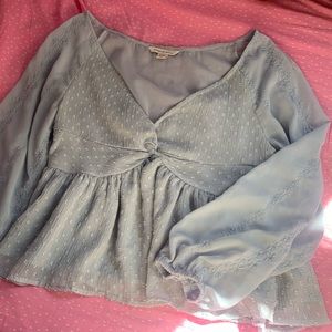 American Eagle Long Sleeve Blouse